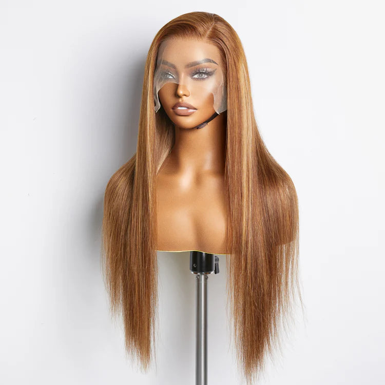 Straight 13x4 Lace Frontal Wig (#4/27)