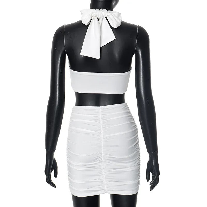 Ivory Skirt Set