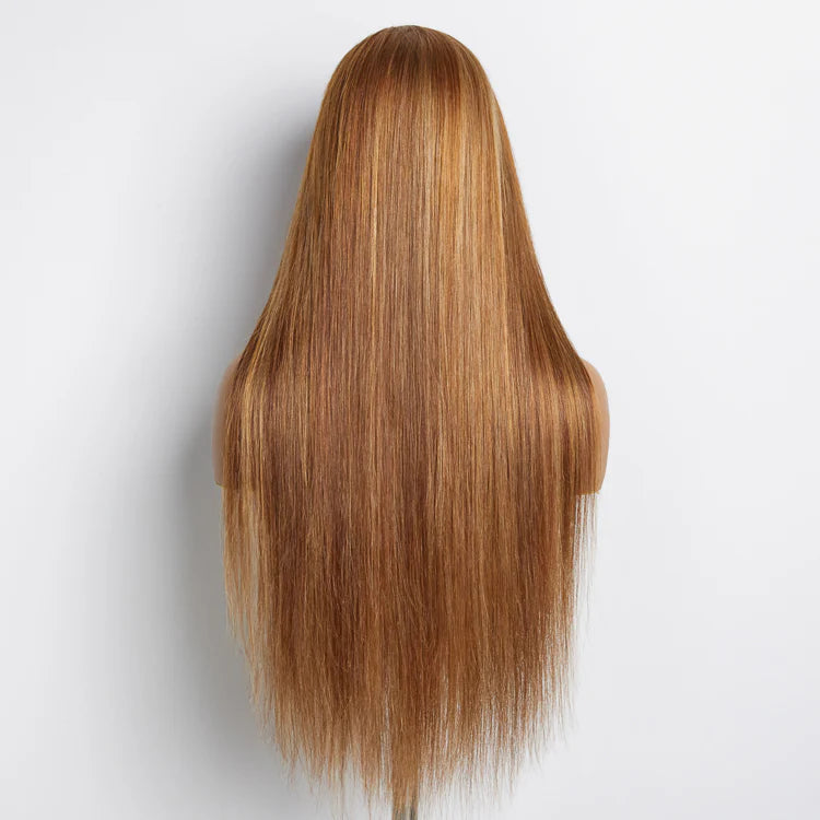 Straight 13x4 Lace Frontal Wig (#4/27)