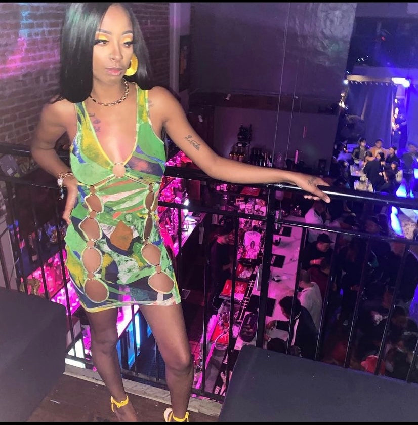 You See Me Mini Dress