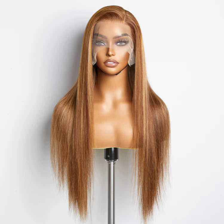 Straight 13x4 Lace Frontal Wig (#4/27)