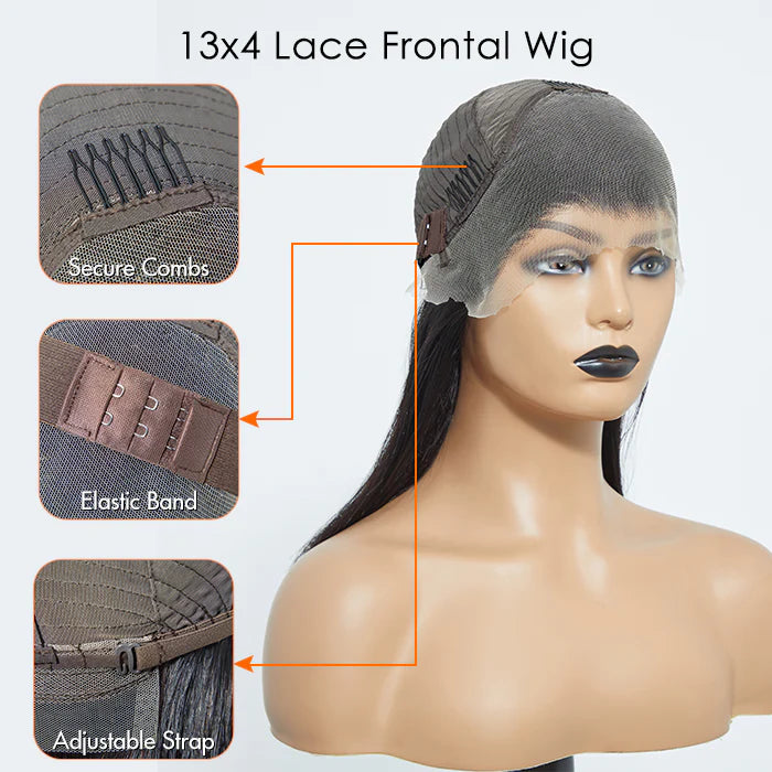 13x4 Brazilian Straight Bob